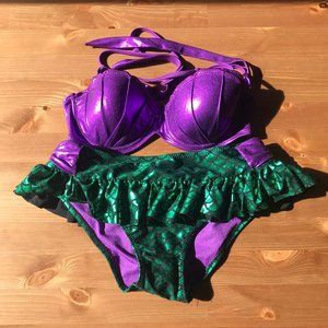 Disney Ariel Two-Piece Swimsuit | Size Small